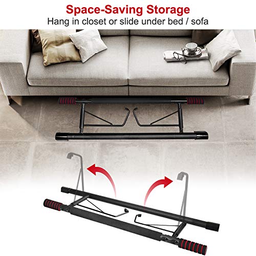 IDEER LIFE Pull Up Bar Doorway,Strength Training Chin Up Bars, All in