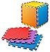 MEDca floor Mat 9-tile Exercise Mat Solid Foam EVA Playmat Kids Safety Assorted Soft Colors