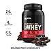 OPTIMUM NUTRITION GOLD STANDARD 100% Whey Protein Powder, Double Rich Chocolate 2 Pound (Packaging May Vary) primary