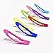 Frcolor 20pcs 2 Inch Grosgrain Ribbon Non Slip Hair Clips Wrapped Snap Barrettes for Baby Girls Toddlers Kids