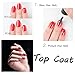 Soak Off Gel Nail Polish - Y&S Top Coat and Base Coat UV Gel Soak off Nail Polish 8ml