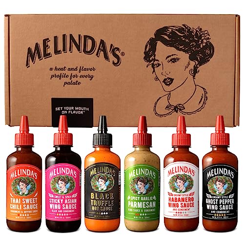 Melinda’s Craft Wing Collection Craft Wing Sauce & Condiment Gift Set