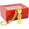 Five Element Pagoda Feng Shui Keychain + Free Red String Bracelet W1175