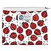 Planet Wise Reusable Zipper Sandwich and Snack Bags, Sandwich, Ladybug