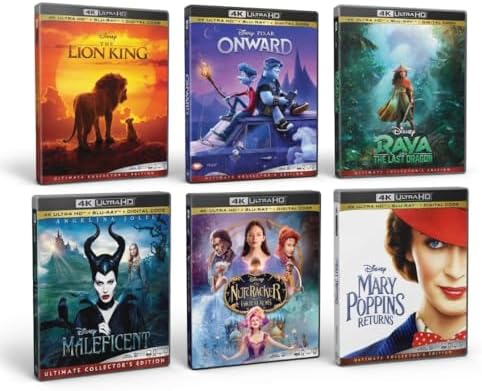 Amazon.com: Disney 10-Movie Blu-ray & DVD Collection: Pinocchio