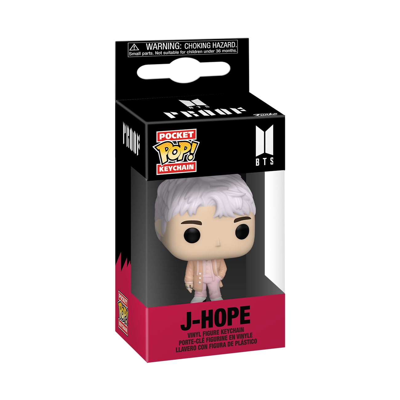 Funko Pop! Keychain: BTS - J-Hope - J Hope Novelty Keyring - Collectable Mini Figure - Stocking Filler - Gift Idea - Official Merchandise - Music Fans - Backpack Decor