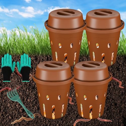 TOP XIAN Inground Worm Composter