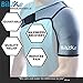Shoulder Brace - Adjustable Support for Men and Women - Neoprene Compression Sleeve - Relieves Pain for Rotator Cuff Injury, Dislocated Joint, Sport Injuries - Left or Right Compatible - Medium Size