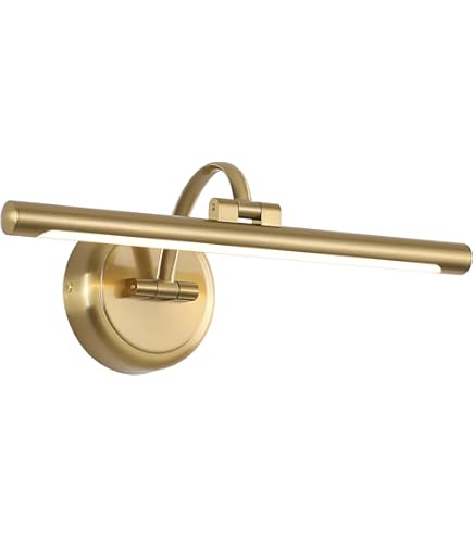 Kichler Midi Picture Light In Polished Nickel - 24 Inch Adjustable Art Light For Bookshelves & Wall Art