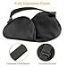 Eye Mask for Sleeping PaiTree Natural Silk Sleep Mask & Blindfold, Professionally-Made, Super-Smooth & Skin-Friendly Eye Shade Eye Cover for Sleeping for Woman & Man (Black)