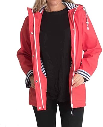 rubberised rain mac womens