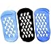 kilofly Non-Skid Soft Cotton Gripper Socks Value Pack, Set of 3/5 Pairs