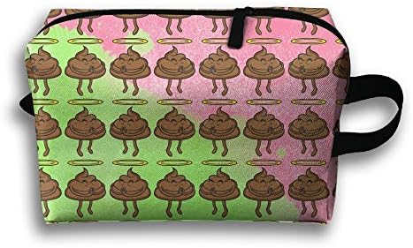 Holy Shit Funny Emoji Poop Travel Bag Multifunction Portable Toiletry Bag Organizer Storage