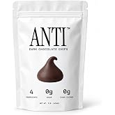 ANTI Dark Chocolate Mini Chips, 4 Ingredients, 0g Sugar Alcohols, 16oz | Sweetened with Allulose, No Stevia, No Artificial Sw