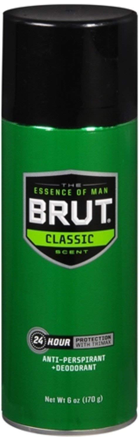 BRUT Anti-Perspirant Deodorant Spray Classic Oz Pack of