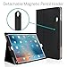 CaseCrown iPad Pro 12.9 Case, [Corner Protection] Bold Standby Pro (Black) w/Apple Pencil Holder, Sleep/Wake, Hand Grip, Multi-Angle Viewing Stand