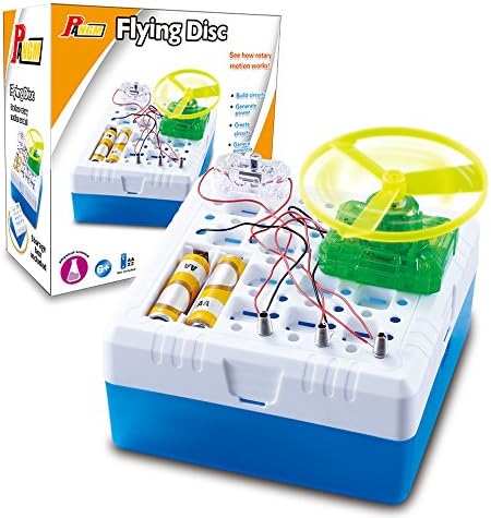 Physics Science Kits Toy for Kids DIY Electronic Discovery Kit (Magical UFO)