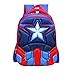 School Backpack for Boys Kids Schoolbag Student Bookbag Rucksack Waterproof Shoulder Bag Daypack with Anime Super Hero (A05, Large:16.5x12.6x5.5 in)