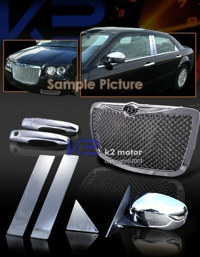 2005 2006 2007 2008 2009 Chrysler 300 300c Grill+pillar+door Handle+mirror Combo