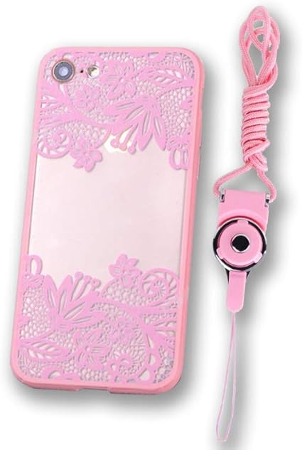 Amazon Iphone6 6s ストラップ リング スタンド おしゃれ 大人 花 背面カバー クリアケース かわいい 白 黒 女子 アイフォンケース 女の子 シック シンプル 女性 スマホケース 上品 Iphone 6 Iphone 6s 1 ケース カバー 通販