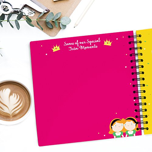 Twins First Five Years Memory Book - A Gorgeous Journal To Cherish Your Twin's First Five Years Forever! Birthdays, Family Tree, Holidays, Letters From Mom & Dad and Much More!
