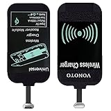 Android Qi Wireless Charging Receiver, VONOTO Universal Qi Wireless Charger Charging Receiver Film Patch Module with Micro USB
