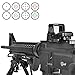 MidTen 1X22X32 Red Green Dot Sight 4 Reticles Reflex Sight with Quick Detach Mount 20mm Rail