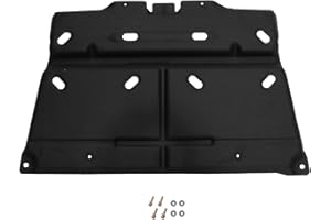 YHB Splash Panel Shield Under Diaper for 2015 2016 2017 2018 2019 2020 2021 2022 2023 2024 Ford F-150 F150 with Gasoline Engine/Not Fit Raptor Model & Not Fit 3.0L Diesel - Splash Guard Shield Cover