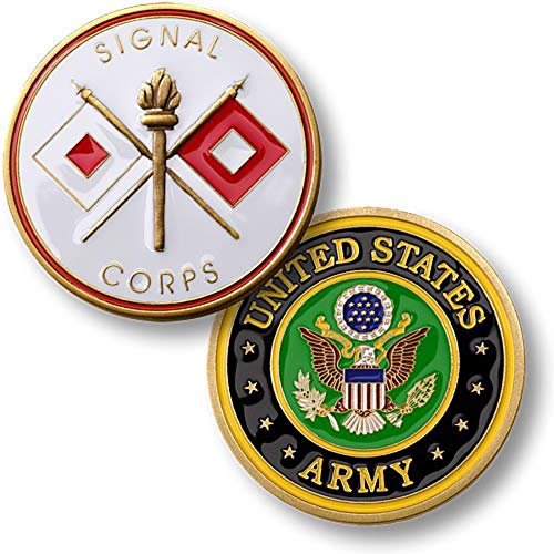 U.S. Army Signal Corps Challenge Coin