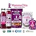 Mamma Chia Organic Vitality Squeeze Snack, Cherry Love, USDA Organic, Non-GMO, Vegan, Gluten Free, and Kosher. Fruit and Vegetables with only 70 Calories. 3.5 Ounce (Pack of 8)
