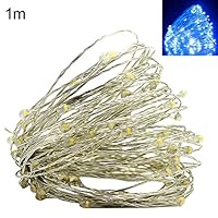 helegeSONG Merry Christmas LED Light, 1m 2m 3 m 5m 10m LED Copper Wire Starry Lights Ornament, Xmas Gift DIY Home Party Decor Blue 5m