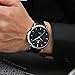 Tonnier Super slim Quartz Casual Wristwatch Business Genuine Leather Analog Men's Watch