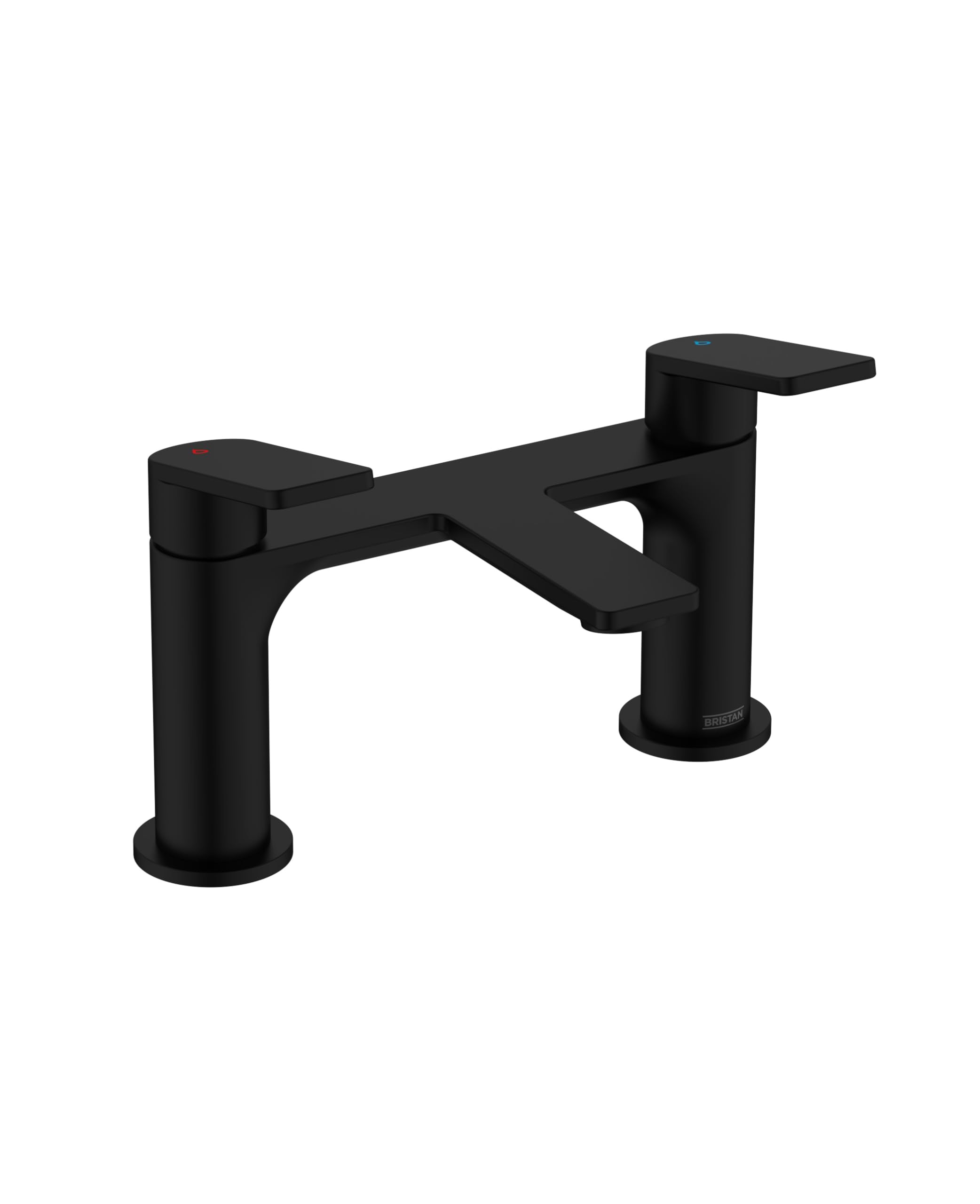 Bristan Frammento Bath Filler Black