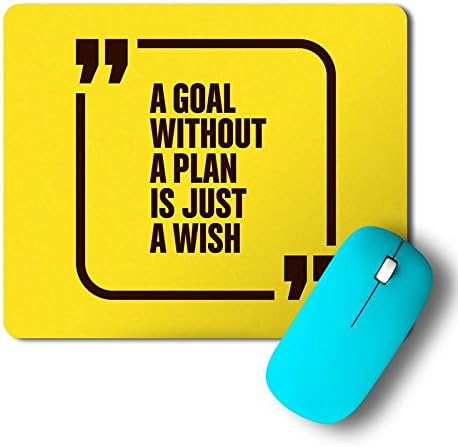 PosterGully A Goal Without A Plan Anti-Skid Laptop Mousepad