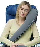 Travelrest - Ultimate Travel Pillow / Neck Pillow - Ergonomic, Patented &amp; Adjustable for Airplanes, Cars, Buses, Trains, Office Napping, Camping, Wheelchairs (Rolls Up Small) (Kitchen)