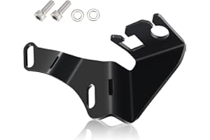 ISINSWIFT Intake Manifold Throttle Cable Bracket with Bolts and Washers Replacement for TBSS/NNBS/L92 Black