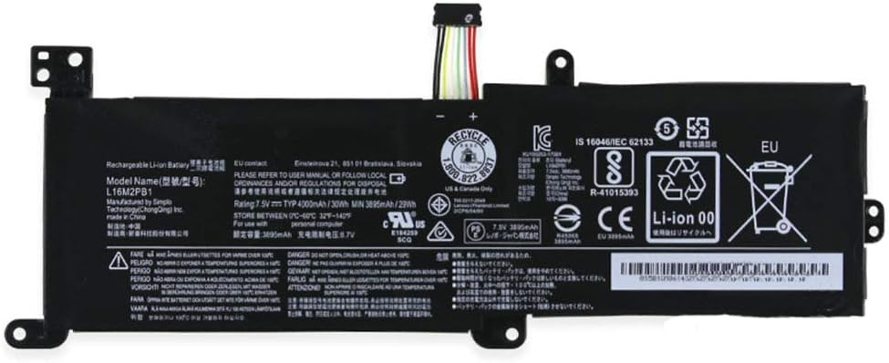 Vhbw Akku Für Lenovo IdeaPad 320 – 3900 MAh, 7,5 V, Kompatibel Mit Verschiedenen 320-Modellen