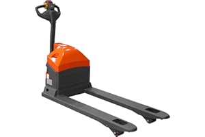 T Tory Carrier Full Electric Pallet Jack Truck Powered Pallet Trucks, Built-Out Charger