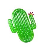 LetsFunny 68in Inflatable Cactus Pool Floats,Large Outdoor Swimming Pool Inflatable Float