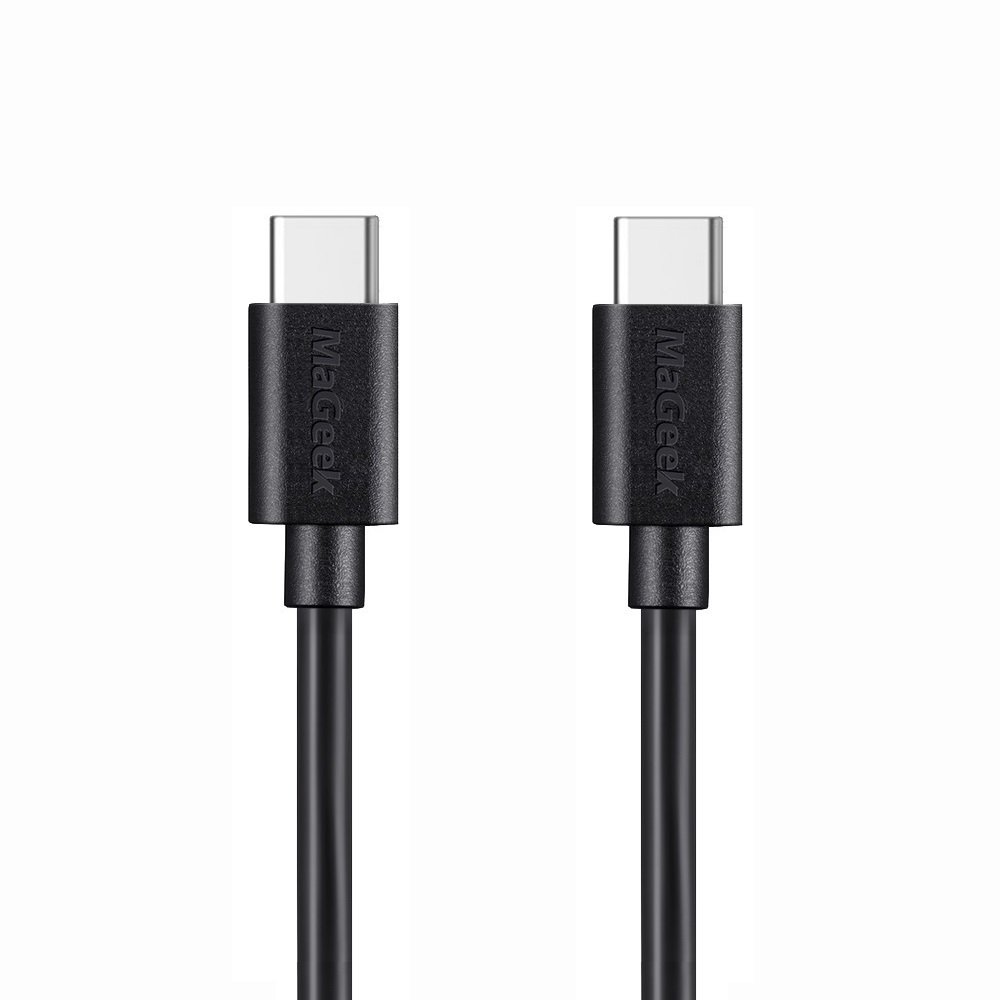MaGeek USB Type C To Type C Cable, (1.8m / 6ft) Extra Long USB-C to USB-C 2.0 Cable for Samsung Galaxy S8, S8+, the new MacBook, Nintendo Switch, Google Pixel, Nexus 6P,and More (Black) โ image 1