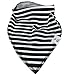 Baby Bandana Drool Bibs for Drooling and Teething (6-Pack) BG Mini - I LOVE MILK & Gray Unisex Organic Cotton Perfect Bibs - 100% Absorbent Babies & Toddlers - Shower Gift
