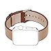 Yichan Woven Nylon Fabric Wrist Strap Replacement Band with Classic Square Stainless Steel Buckle for Apple iWatch Series 1 / 2,Sport & Edition,42mm,Toasted Coffee and Caramel