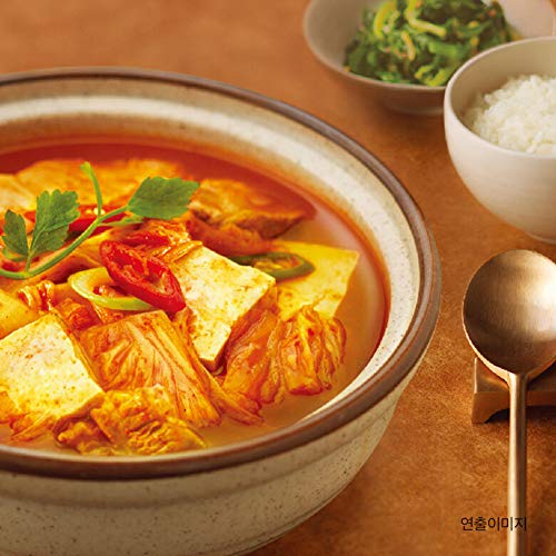 Korean Bibigo Premade Packaged Tofu Kimchi/Soybean Paste Soup (Tofu