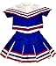 Total 2550 Little Girls' Kids Children Dress Cheerleader Costume Uniform Cheerleading Outfit Halloween
