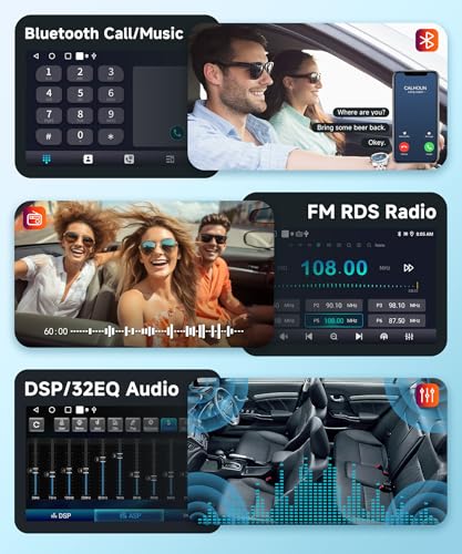 【2+64G】 Hodozzy Carplay Android Car Radio for Mercedes Benz B200 W169 W245 W639 W906 Sprinter B160 B170 Vito Viano, 9 Inch Touchsreen with Mirror Link/WiFi/GPS/RDS/FM/BT/USB