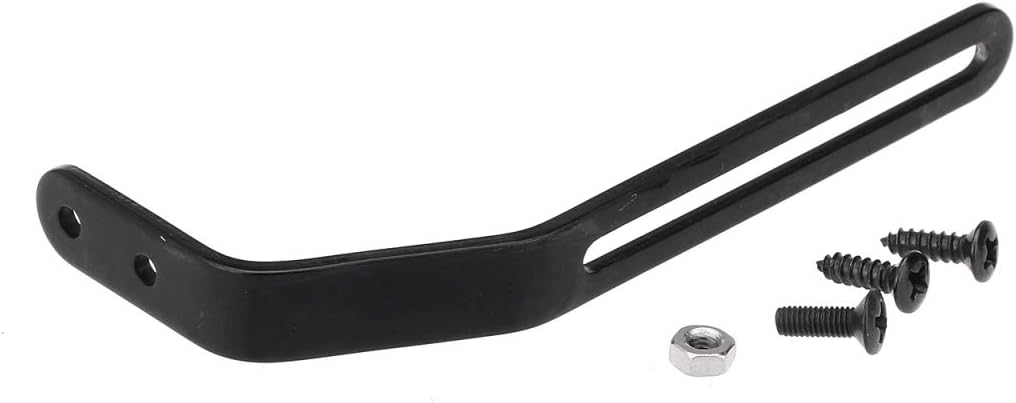 Musiclily Pro Universal Pickguard Bracket Support for Archtop Jazz Hollow Body Guitar Black
