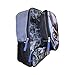 Black Panther Marvel 16 inch Backpack with Detachable Molded Lunch Box, School