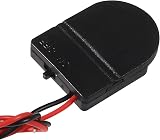 AEDIKO 10pcs CR2032 Battery Holder with Switch 3V Leads Black 13.5 cm view 7