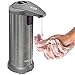 Soap Dispenser, Kolyes Touchless Motion Sensor Automatic Soap Dispenser; 4 Levels Adjustable/ Stainless Steel/ Battery Operated/ Hand-Free Soap Dispensers for Kitchen, Bathroom (Upgraded)