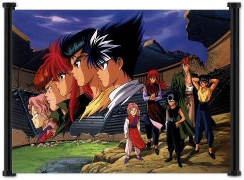 Amazon Com Yu Yu Hakusho Anime Fabric Wall Scroll Poster 42 X 31 Inches Wp Yuyu Hakusho 18 L Posters Prints